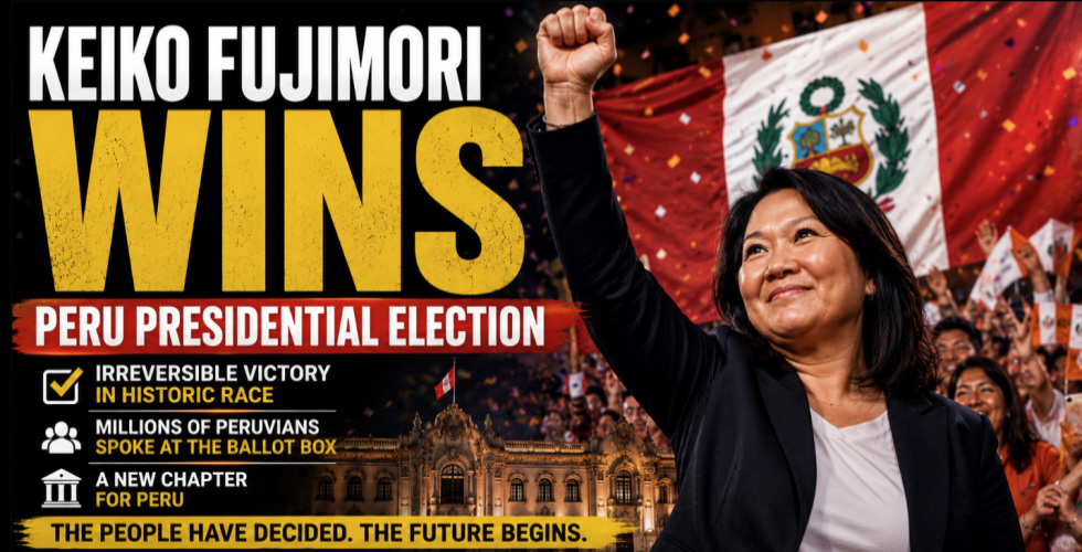 Keiko Fujimori Wins Peru Presidential Election